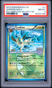 Leafeon-Holo Plf-Crshtch-Na S/P/T-Sf. Pokemon Black & White Plasma Freeze 11 NM
