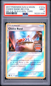 Choice Band-Rev.Foil Gr-Y.A.'19 S.I.C.Ocn.-Top8 Pokemon Sun & Moon Guardians Ris