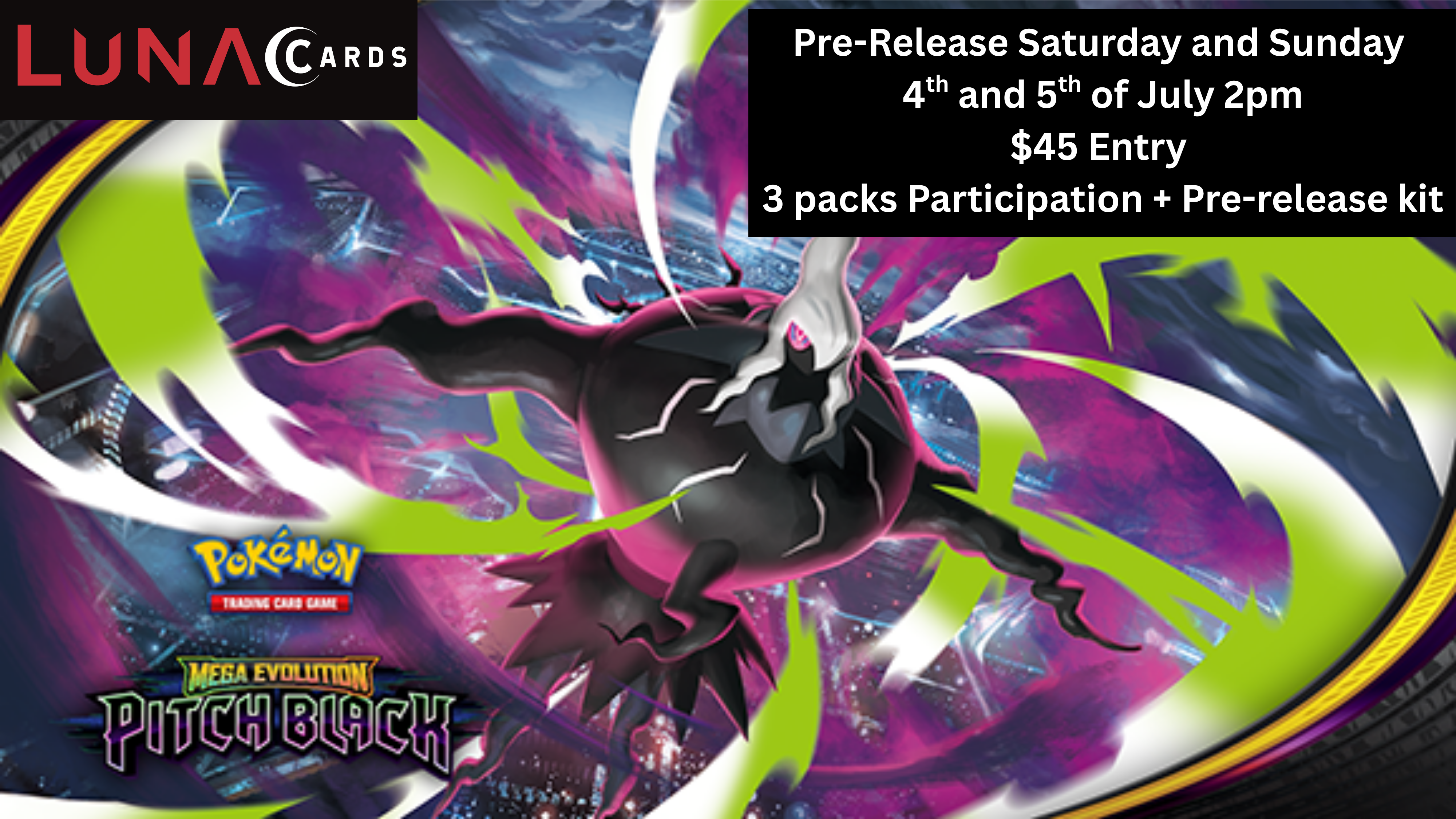 Pitch Black  - Pre-Release Tickets Sunday 2pm