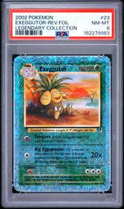 Exeggutor-Rev.Foil Legendary Collection Pokemon Legendary Collection 23 NM PSA 8