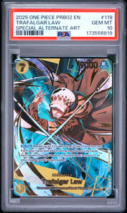 Trafalgar Law Special Alternate Art One Piece Prb02-Premium Booster OP10-119 SP