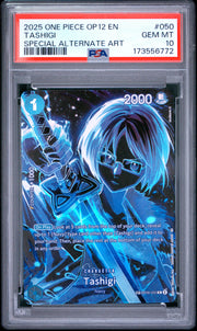 Tashigi Special Alternate Art One Piece Op12-Legacy Of The Master OP06-050 NM PSA 10