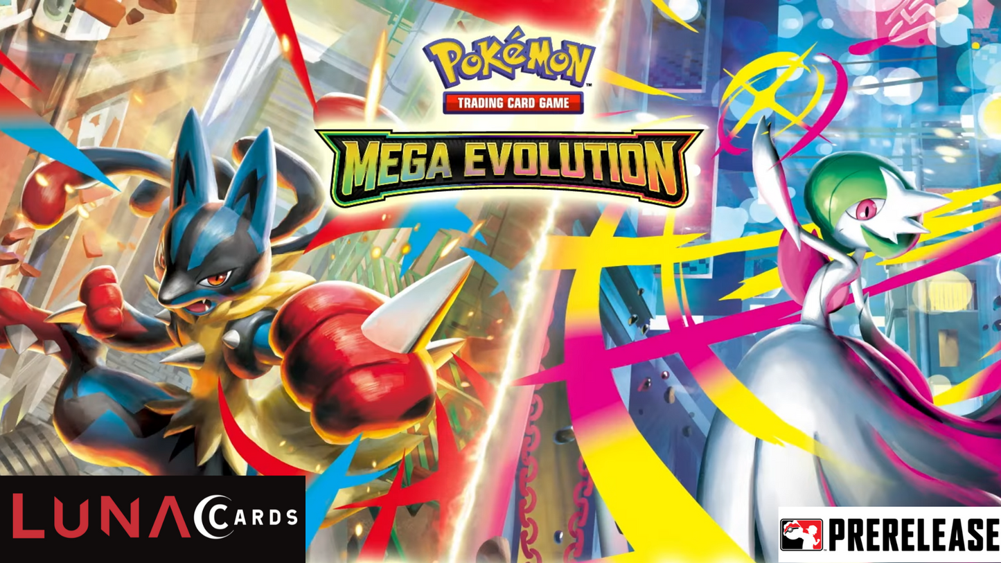 Mega Evolution - Pre-Release Tickets 13/9/25