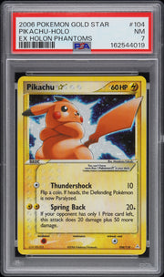 Pikachu-Holo Ex Holon Phantoms Pokemon Ex Holon Phantoms 104 NM PSA 7