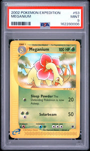 Meganium Pokemon Expedition 53 NM PSA 9