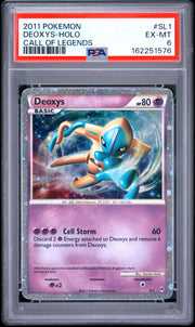 Deoxys-Holo Call Of Legends Pokemon Call Of Legends SL1 NM PSA 6