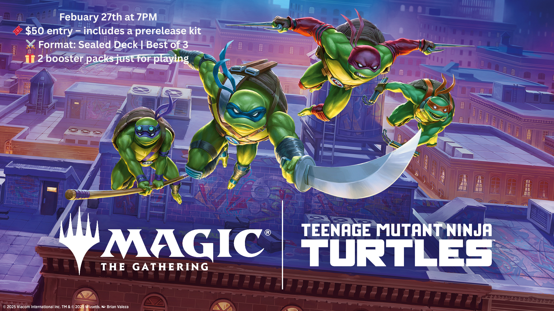 Teenage Mutant Ninja Turtles  Pre-release Ticket