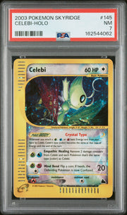 Celebi-Holo Pokemon Skyridge 145 NM PSA 7