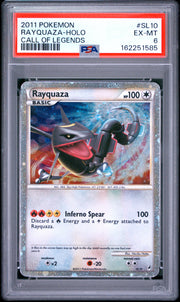 Rayquaza-Holo Call Of Legends Pokemon Call Of Legends SL10 NM PSA 6