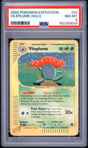 Vileplume-Holo Pokemon Expedition 31 NM PSA 8