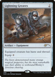 Lightning Greaves [Secret Lair Drop Series]