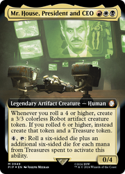 Mr. House, President and CEO (Extended Art) (Surge Foil) [Fallout]