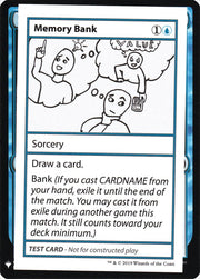 Memory Bank [Mystery Booster Playtest Cards]