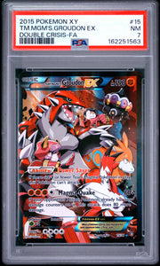 Tm.Mgm'S.Groudon Ex Double Crisis-Fa Pokemon Xy Double Crisis 15 NM PSA 7