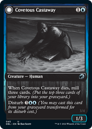 Covetous Castaway // Ghostly Castigator [Innistrad: Double Feature]