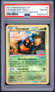 Karrablast-Holo Nvi-Crshtch-Cty.Chm-Stf. Pokemon Black & White Noble Victories 8