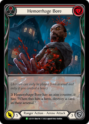 Hemorrhage Bore (Red) [LGS119] (Promo)  Rainbow Foil