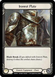 Ironrot Plate [TEA005-C] (Dorinthea Hero Deck)  1st Edition Normal