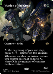 Warden of the Grove (Borderless) [Tarkir: Dragonstorm]