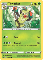Thwackey (013/202) [Sword & Shield: Base Set]