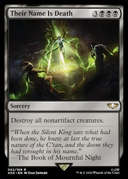Their Name Is Death (Surge Foil) [Warhammer 40,000]