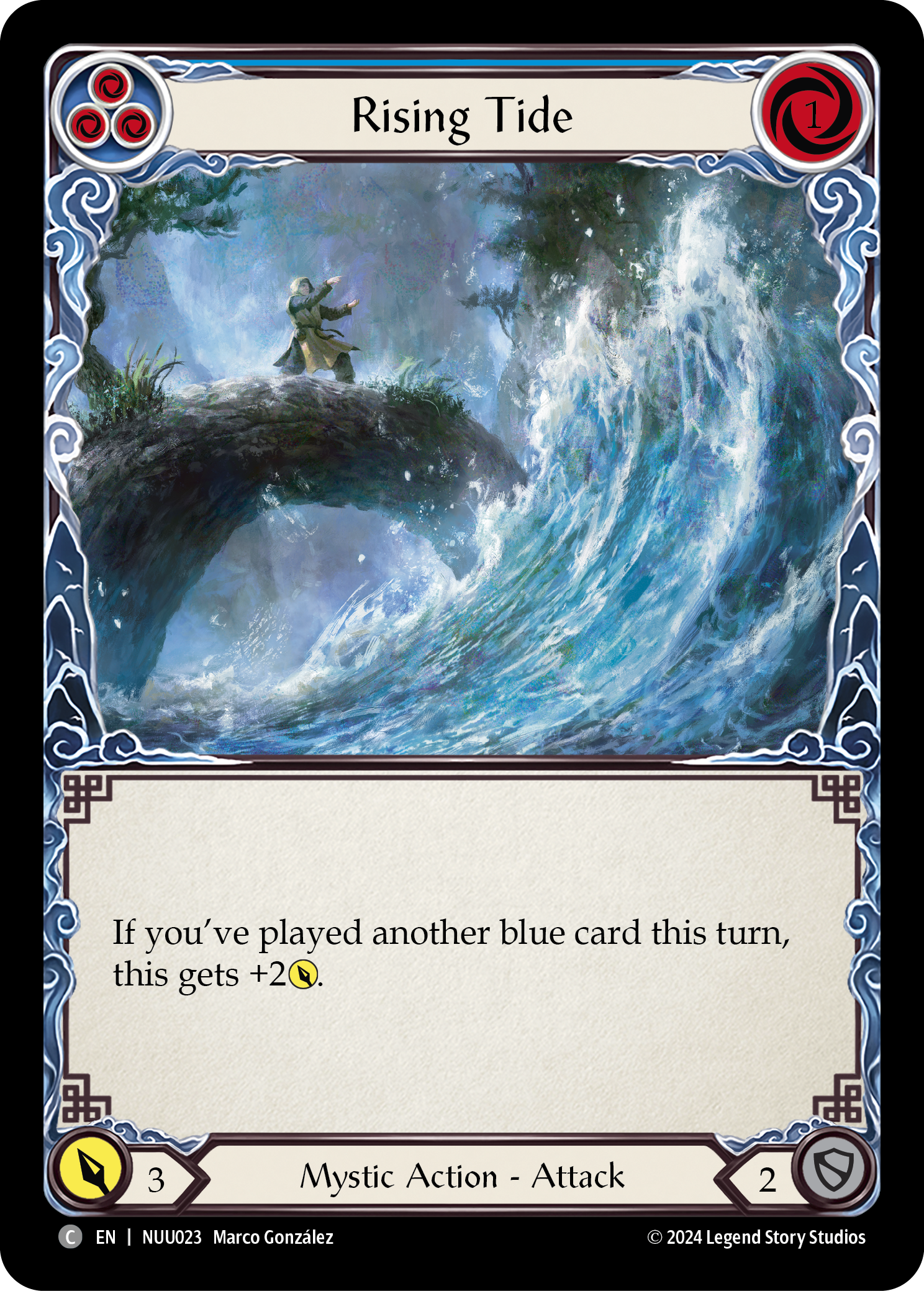 Rising Tide [NUU023] (Part the Mistveil Nuu Blitz Deck)