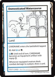 Domesticated Watercourse (2021 Edition) [Mystery Booster Playtest Cards]