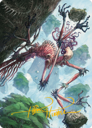 Territory Culler Art Card (Gold-Stamped Signature) [Modern Horizons 3 Art Series]