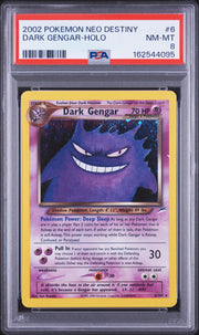 Dark Gengar-Holo Pokemon Neo Destiny 6 NM PSA 8