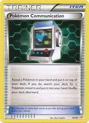 Pokemon Communication (24/30) [Black & White: Trainer Kit - Excadrill]