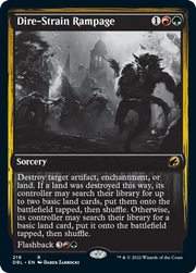 Dire-Strain Rampage [Innistrad: Double Feature]