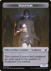 Sculpture Token [Commander 2019 Tokens]
