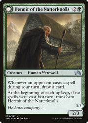 Hermit of the Natterknolls // Lone Wolf of the Natterknolls [Shadows over Innistrad]