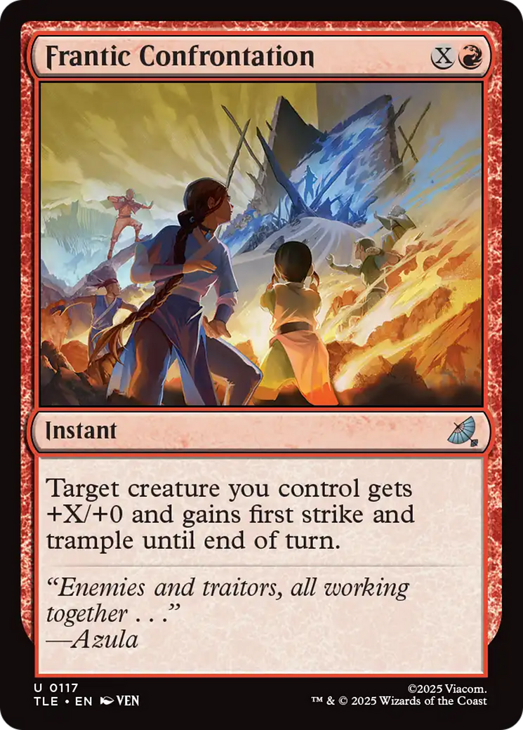 Frantic Confrontation [Avatar: The Last Airbender: Eternal-Legal]