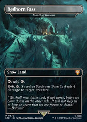 Mouth of Ronom - Redhorn Pass (Borderless) [The Lord of the Rings: Tales of Middle-Earth Commander]
