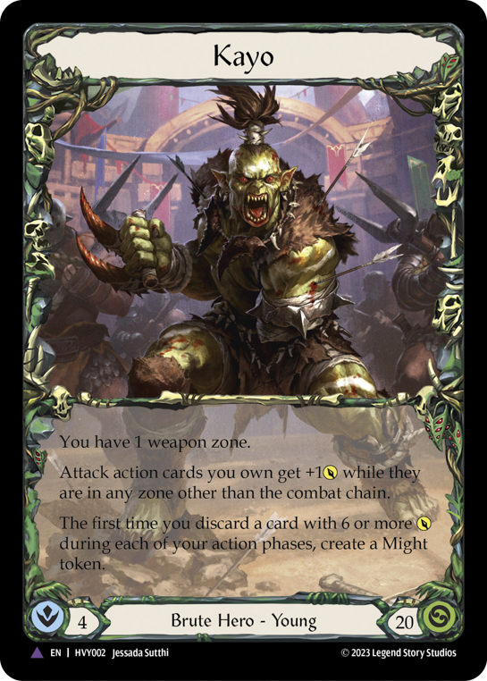 Kayo (Marvel) [HVY002] (Heavy Hitters)  Cold Foil