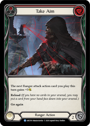 Take Aim (Red) [U-ARC054] (Arcane Rising Unlimited)  Unlimited Rainbow Foil