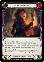 Meat and Greet (Yellow) [U-CRU152] (Crucible of War Unlimited)  Unlimited Rainbow Foil