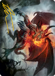 Piru, the Volatile Art Card (Gold-Stamped Signature) [Modern Horizons 2 Art Series]