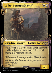 Lotho, Corrupt Shirriff [The Lord of the Rings: Tales of Middle-Earth Showcase Scrolls]