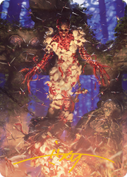 Grist, the Hunger Tide Art Card (55) (Gold-Stamped Signature) [Modern Horizons 2 Art Series]