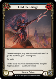 Lead the Charge (Blue) [U-ARC211] (Arcane Rising Unlimited)  Unlimited Normal
