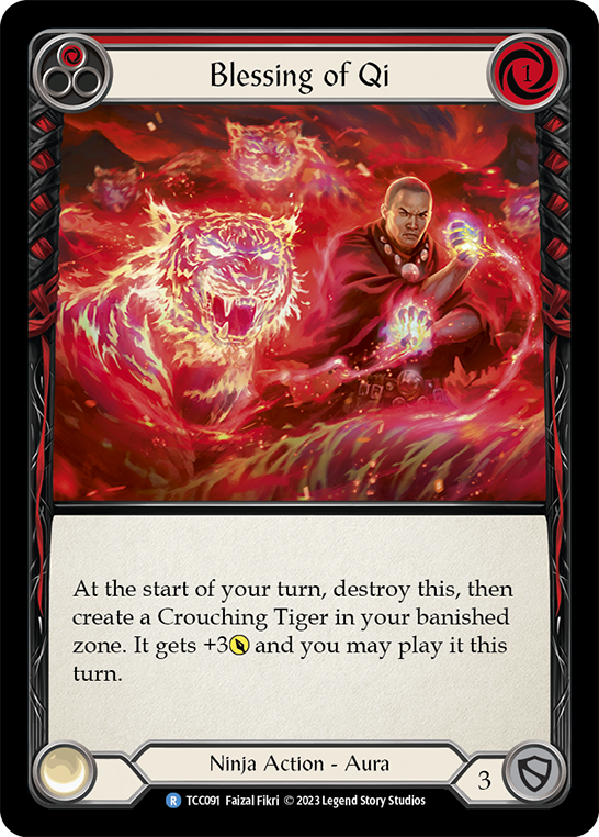 Blessing of Qi (Red) [TCC091] (Round the Table: TCC x LSS)
