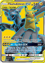 Pikachu & Zekrom GX (162/181) [Sun & Moon: Team Up]