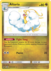 Altaria (SV37/SV94) [Sun & Moon: Hidden Fates - Shiny Vault]