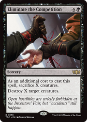 Eliminate the Competition [Tarkir: Dragonstorm Commander]