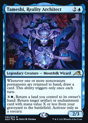 Tameshi, Reality Architect [Kamigawa: Neon Dynasty Prerelease Promos]