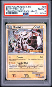 Electivire-Holo Triumph-Prerelease-Staff Pokemon Heartgold & Soulsilver Triumpha