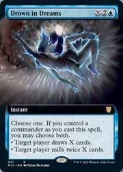 Drown in Dreams (Extended Art) [Innistrad: Midnight Hunt Commander]