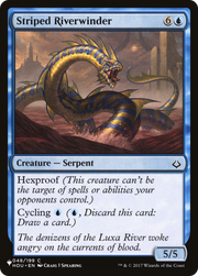 Striped Riverwinder [The List]